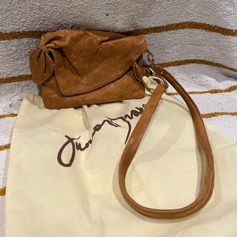 Junior Drake Tan Leather Purse - Never Used